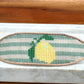 Life gives you lemons bead loom woven bracelet