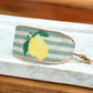 Life gives you lemons bead loom woven bracelet