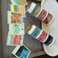 Great Lakes Lake Days Polaroid style Watercolor Landscape waterproof vinyl decal