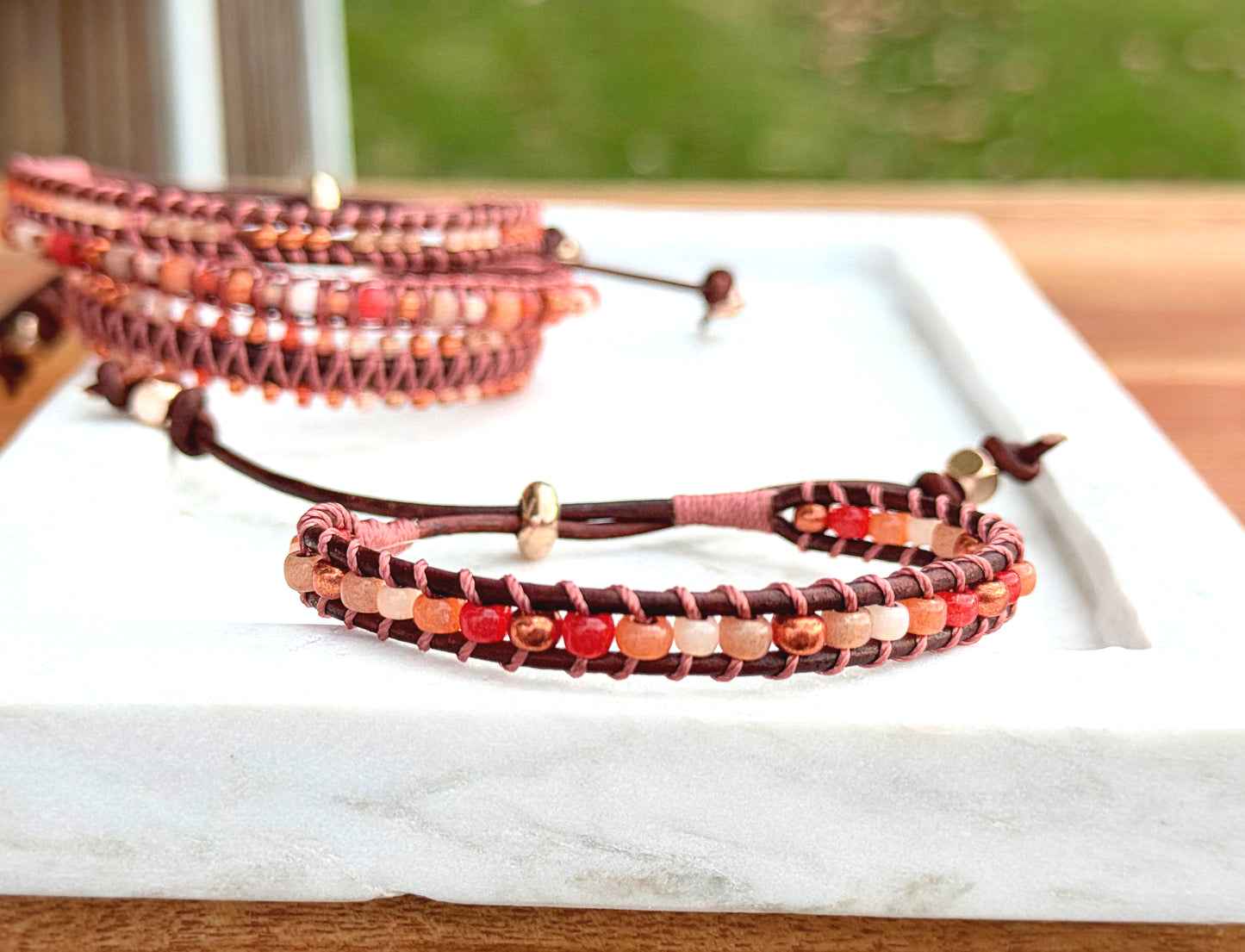 Golden Hour Stack Bracelet set