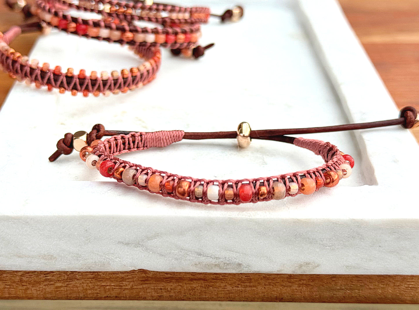 Golden Hour Stack Bracelet set