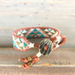 Southwest Geometric Bead Loom Woven Bracelet