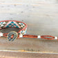Southwest Geometric Bead Loom Woven Bracelet