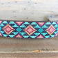 Ocean Sunset Tribal Loom Cuff Bracelet