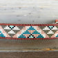 Southwest Geometric Bead Loom Woven Bracelet