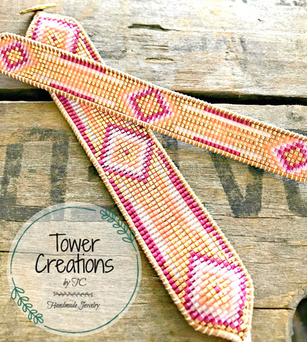 Hand Crafted | Jewelry | Woven Knotted Rainbow Pastel Starburst Friendship  Bracelet | Poshmark