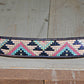 Navy Pink and BlushSouthwest Geometric Bead Loom Woven Bracelet