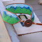 Mountain Bead Loom Friendship cuff bracelet, Beaded Bracelet