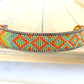 Dark Teal Beaded Macrame Bracelet and Diamond Loom Set