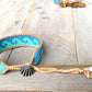 Wave Bead Loom Woven Bracelet